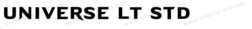 Universe LT Std字体转换
